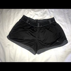 Puma black shorts small